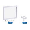 Unique Bargains ABS frames and TPU film 3D Jewelry Box with Base 4 Pcs - 3 of 4