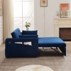 Sapphtopaz 3-in-1 Couches for Living Room Pull-Out Sleeper Sofa Bed with USB Loveseat with 2 Pillows and Pocket Convertible Sofa Bed for Bedroom - 3 of 4