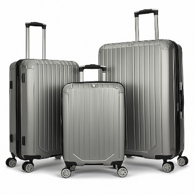 World Traveler Dejuno Beaumont 3-Piece Lightweight Hardside Expandable Spinner Luggage Set