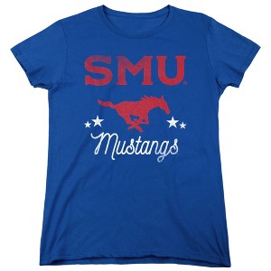 Women's Southern Methodist University Mustangs T-Shirt - 1 of 4