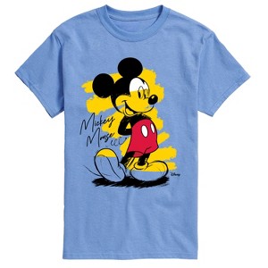 Men's - Disney - Sketchy Mickey Short Sleeve Graphic T-Shirt - 1 of 4