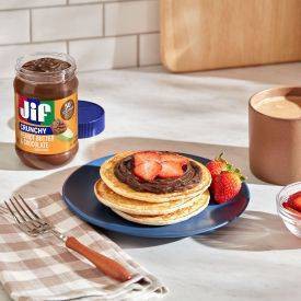 Jif Crunchy Peanut Butter & Chocolate Flavored Spread - 15oz