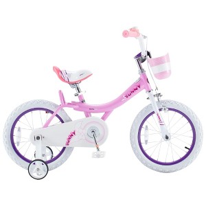 RoyalBaby Princess Girl Kids Bicycle with Kickstand - 1 of 4