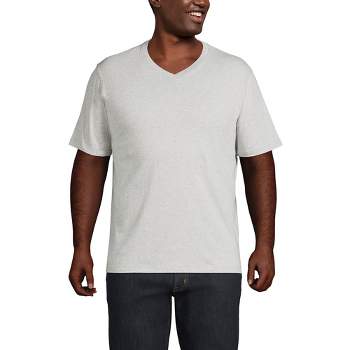 Lands' End Men's Super-T Short Sleeve V-Neck T-Shirt