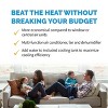 Newair Portable Air Conditioner, 14,000 BTUs (8,600 BTU, DOE), Cools 525 sq. ft., Easy Setup Window Venting Kit and Remote Control - 3 of 4