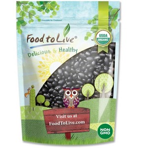 Organic Black Turtle Beans - by Food To Live - 1 of 4