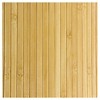 6 ft. Tall Bamboo Wave Screen - Dark Mocha - image 3 of 3