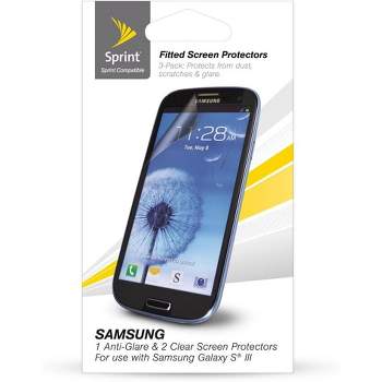 Technocel Anti-Glare Screen Protectors for Samsung Galaxy S3 - 3 Pack - Clear