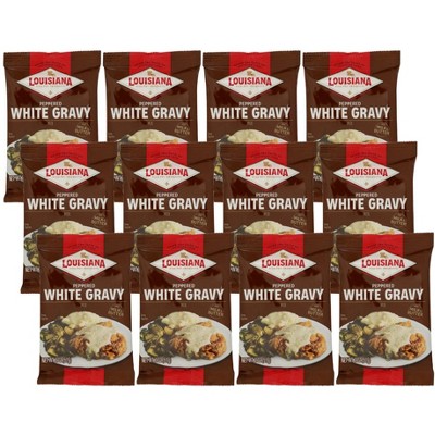 Louisiana Fish Fry Products White Gravy Mix - 12 pack, 2 oz