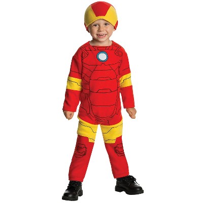 Toddler Boys' Marvel Iron Man Costume - Size 2T-4T - Red
