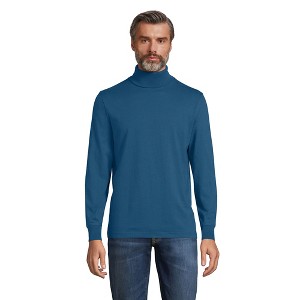 Lands' End Men's Super-T Turtleneck - 1 of 4