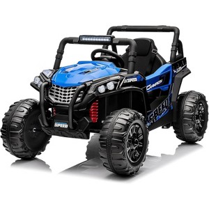Garvee 12V Kids Ride On UTV Car,Electric Off-Road Truck,Ride On Truck with Remote Control,Led Lights,Spring Suspension for 3-8 Years - 1 of 4