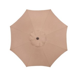 BrylaneHome 71/2’ Tilt-And-Crank Umbrella - 1 of 4