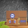 Cat's Meow Village 4.0 Inch Pure Gas Station Village Buildings - 2 of 4