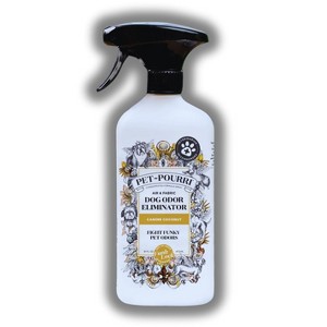 Pet-Pourri Dog Odor Eliminator - Canine Coconut (16 oz) - Instantly Neutralizes Pet Odors on Furniture, Beds & Carpets | Safe Around Pets - 1 of 3