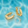 Pure Collection by Ross-Simons Italian 14kt Yellow Gold Square Hoop Earrings - 3 of 4