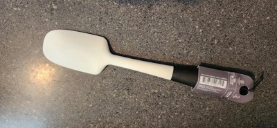 OXO Silicone Oat White Spoon Spatula - Fante's Kitchen Shop - Since 1906