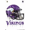 Trends International NFL Minnesota Vikings - Drip Helmet 20 Unframed Wall Poster Prints - 4 of 4
