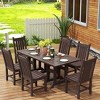 WestinTrends 7 Piece Outdoor Patio Dining Set Outdoor Table and Chair Set - 2 of 2