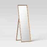 18" x 65" Classic Wood Mirror Natural - Threshold™