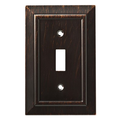 Franklin Brass Classic Architecture Single Switch Wall Plate Venetian Bronze