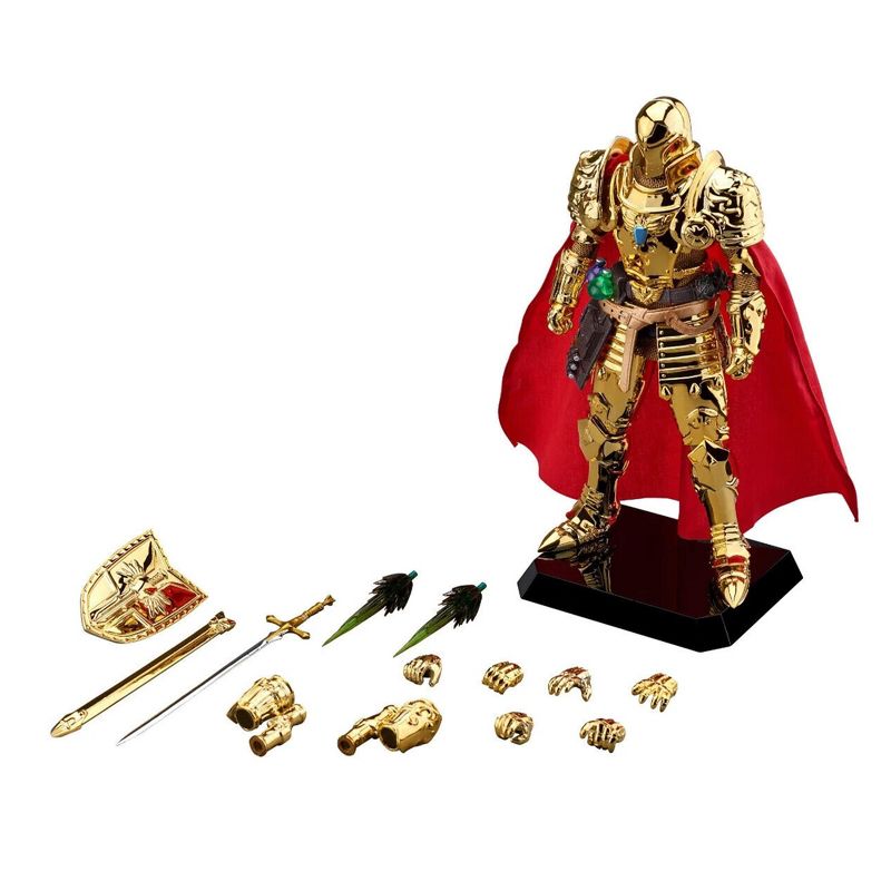 Beast Kingdom Co. Marvel Medieval Knight Iron Man DAH-046SP Golden PX Action Figure, 1 of 7
