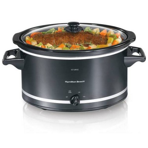 Crock-pot 7qt Manual Slow Cooker - Stainless Steel Scv700-ss : Target