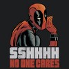 Men's Marvel Deadpool No One Cares T-Shirt - 2 of 4