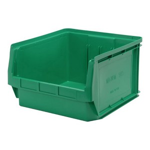 Quantum Storage Systems Magnum Bin, 19-3/4"L X 18-3/8"W X 11-7/8"H, 150 Lbs. Stack Capacity - 1 of 2