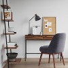 Loring Wood Writing Desk with Drawers and Charging Station - Threshold™ - image 2 of 4