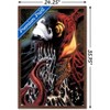 Trends International Marvel Comics - Carnage - Face Split with Venom Framed Wall Poster Prints - 3 of 4