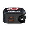 NCAA Big 12 Universities Text Backdrop 18-Watt 2 in 1 USB A/C Charger - 2 of 3