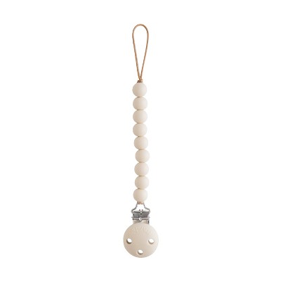 Mushie Silicone Pacifier Clip