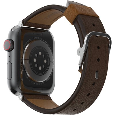 Otterbox Symmetry Series Cactus Leather Apple Watch Band 42/44/45mm - Rich Adobe