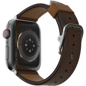 Otterbox Symmetry Series Cactus Leather Apple Watch Band 42/44/45mm - Rich Adobe - 1 of 4