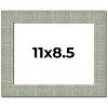 PosterPalooza | Photo Size Sculpted Blue Picture Frame - UV Acrylic, Foam Board Backing, Hanging Hardware - 2 of 4