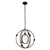 Chloe Lighting Ironclad Farmhouse 1 Light Oil Rubbed Bronze Ceiling Pendant 18" Wide - 2 of 3