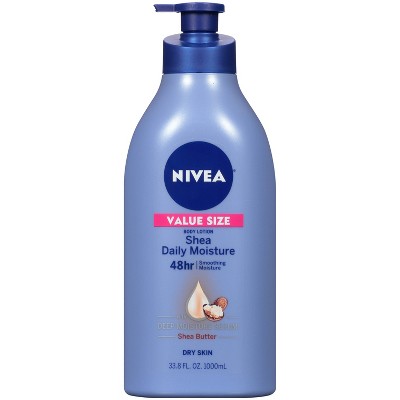 NIVEA Shea Daily Moisture Body Lotion - 33.8 fl oz