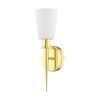Livex Lighting Witten 1 - Light Wall Light in  Polished Brass - 2 of 4