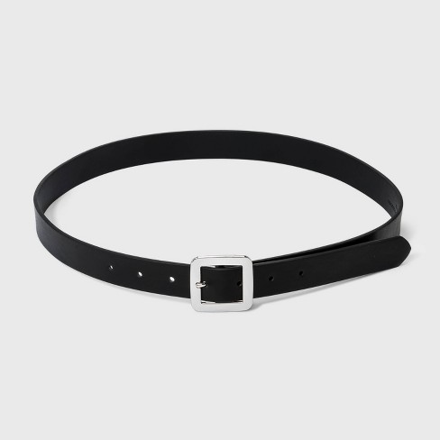 Women's Woven Belt - Universal Thread™ Black S : Target