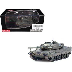 Leopard 2A4 Main Battle Tank w/Snorkel "Green Camouflage" German Army "Armor Premium" Series 1/72 Die Cast Model by Panzerkampf - 1 of 4