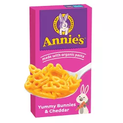 Annie's Yummy Bunnies & Cheddar Pasta & Cheese - 6oz