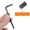 Unique Bargains Chrome Vanadium Steel Rust-Proof L-Shape Hex Key Wrenches Black 20 Pcs - 4 of 4