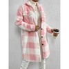 Women's Katie faux-shearling Plaid Midi Coat - Miss Sparkling - 3 of 4