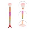 Unique Bargains Portable Mermaid Makeup Brush Set 4 Pcs - image 3 of 4