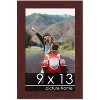 PosterPalooza | Photo Size Classic Modern Brown Frame - UV Acrylic, Foam Board Backing, Hanging Hardware - 3 of 4