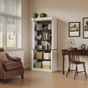 71" Tall Bookshelf with LED Lights, 5-Tier White Open Bookcase with Adjustable Shelves - 3 of 4