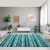 WhizMax Area Rug Boho Rug Washable Area Rug Moroccan Bohemian Farmhouse Rug Geometric Floor Carpet - 2 of 4