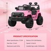 12v Electric Ride-on Truck for Kids with Parent Remote Control | 3 Speeds, All-Terrain Tires - 4 of 4