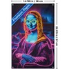 Trends International Reinders: Master Twist - Mona Lisa Neon Accents Unframed Wall Poster Prints - 3 of 4